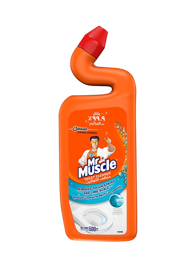 Mr Muscle Marine Toilet Cleaner Clear 500ml  - Image 1