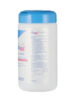 Sebamed Baby Oil Wipes 70 Count  - Image 2
