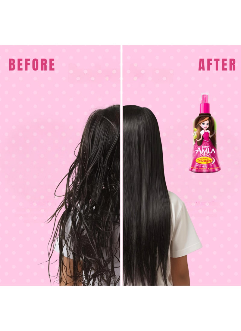 Dabur Amla Nourishing Kids Detangler For Smooth And Soft Hair  - Image 4