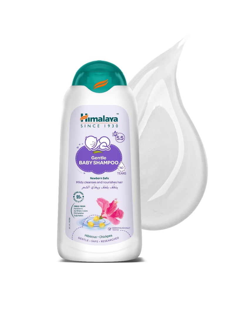 Himalaya No Tears Gentle Baby Shampoo With Hibiscus And Chickpea, 200ml - Image 1
