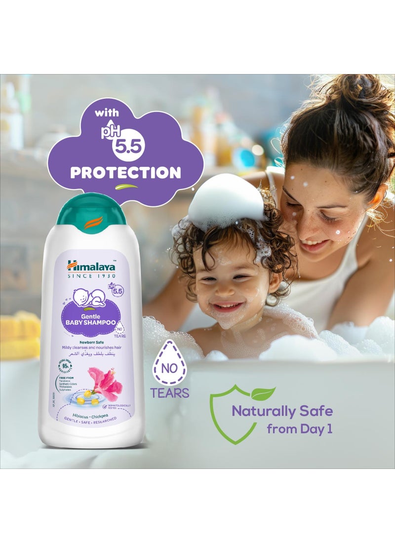 Himalaya No Tears Gentle Baby Shampoo With Hibiscus And Chickpea, 200ml - Image 2