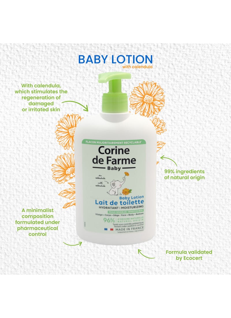 كورين دي فارم لوشن مرطب للبشرة الحساسة، عبوة سعة 500 مل - Image 4