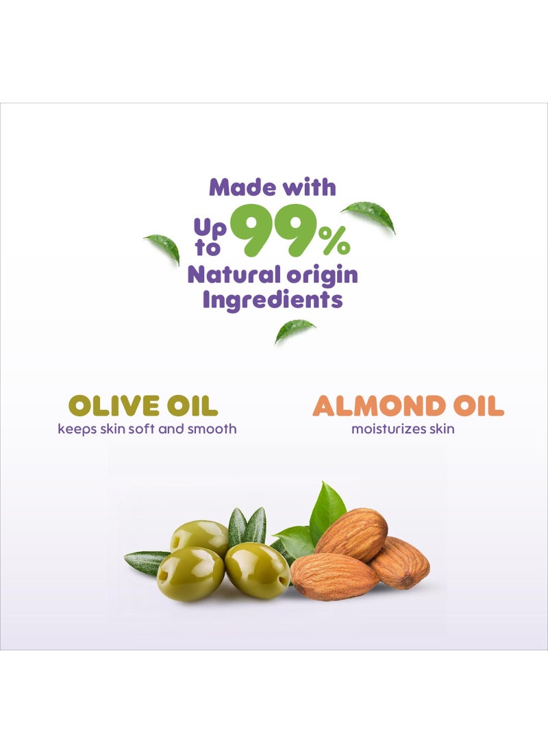 هيمالايا لوشن للأطفال بزيت الزيتون وزيت اللوز - يغذي ويرطب ويلطف البشرة، 200 مل - Image 4