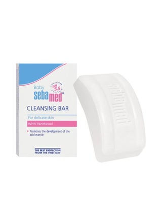 Cleansing Bar Soap With Panthenol For Baby Delicate Skin 150 grams - pnsku/N12832154A/45/_/1714646636/fa0376c8-25af-4614-875e-cd0638732ec9