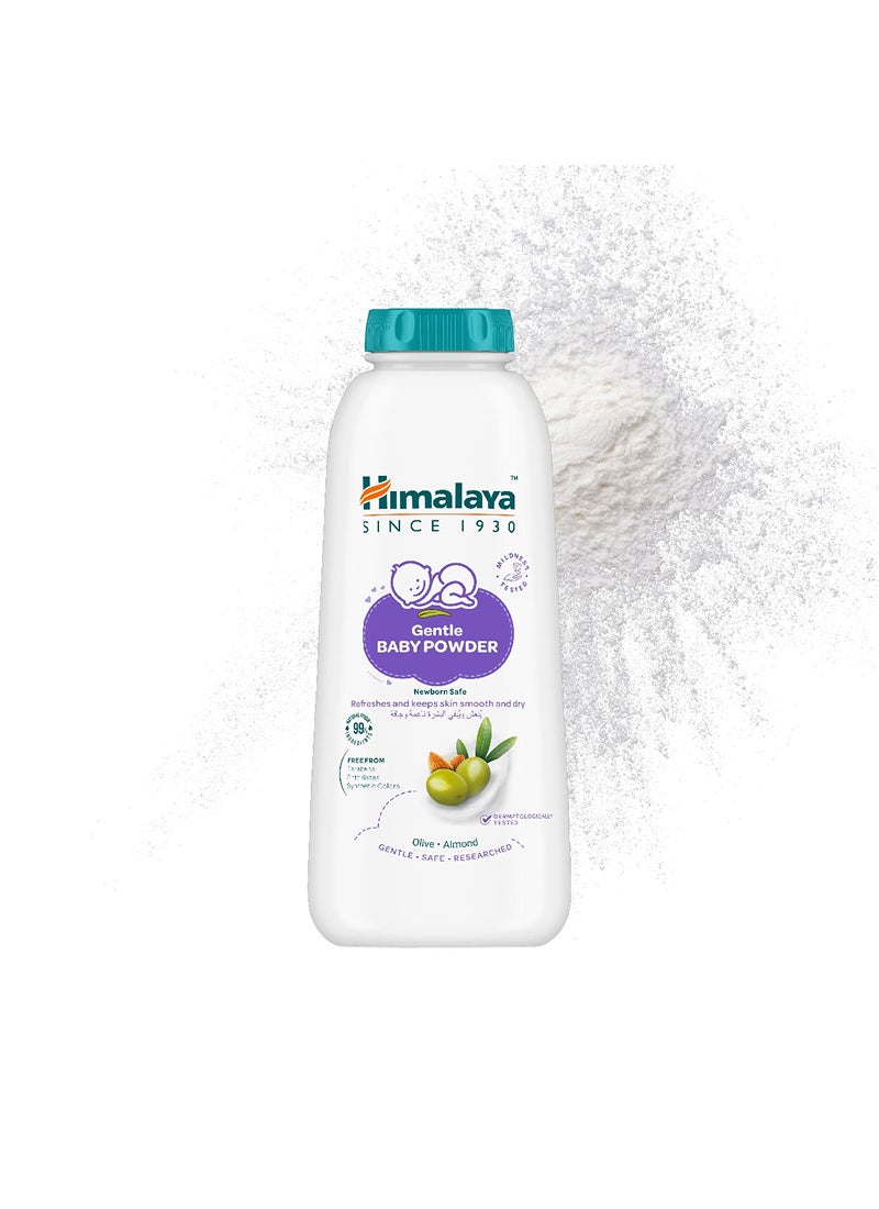 هيمالايا بودرة أطفال خالية من البارابين مع الزيتون واللوز - Image 1