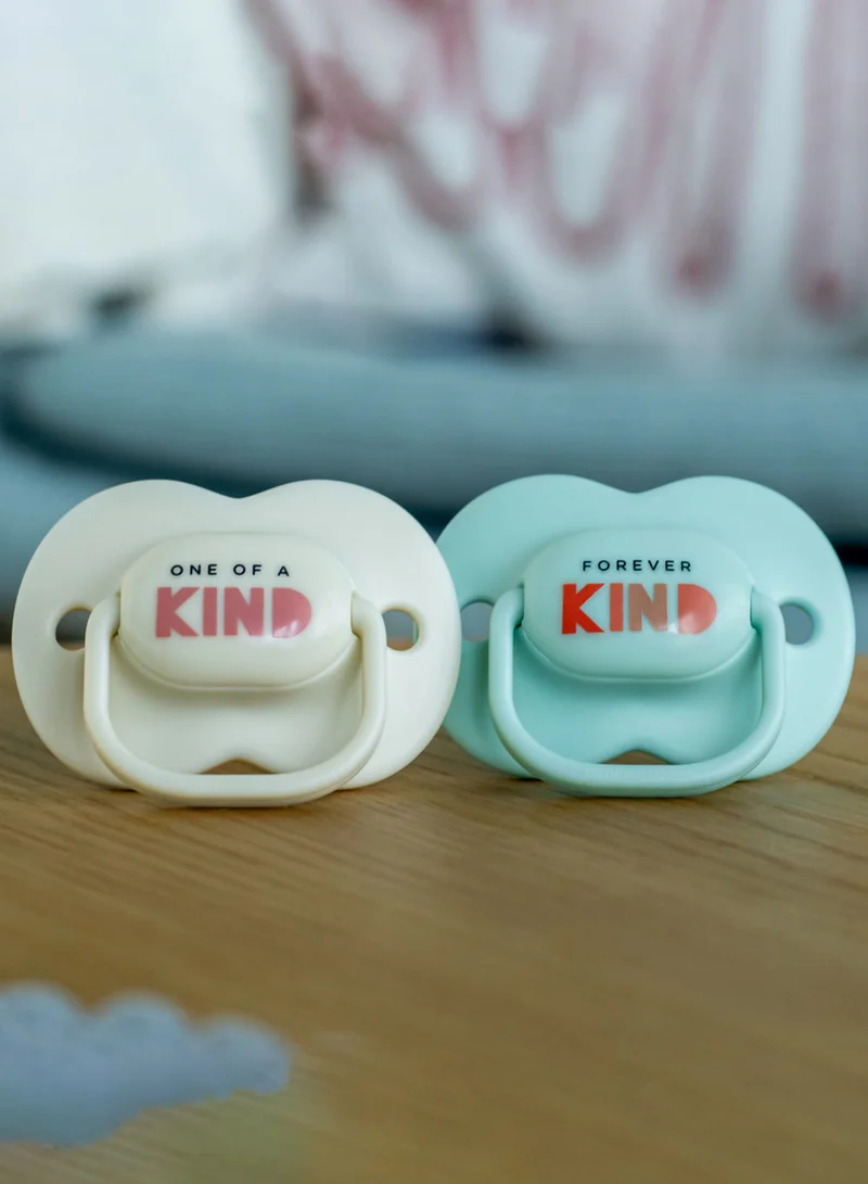 tommee tippee Pack Of 2 Every Day Orthodontic Pacifiers - Assorted For 0-6 Months