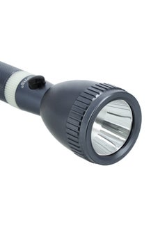 GEEPAS Rechargeable LED Flashlight|  Portable & Lightweight | 3000mAh Battery | 3hrs Working | Ideal for Indoor & Outdoor Activities | Powerful Torch for Camping Hiking & More | GFL3827 Grey 235mm  - Image 5