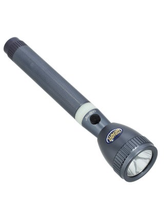 Rechargeable LED Flashlight|  Portable & Lightweight | 3000mAh Battery | 3hrs Working | Ideal for Indoor & Outdoor Activities | Powerful Torch for Camping Hiking & More | GFL3827 Grey 235mm - pnsku/N12833408A/45/_/1732797286/b4d2408e-5a7c-4d89-9efa-88341c79cd2f