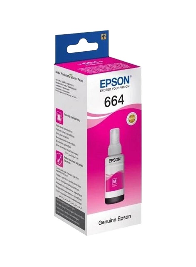 EPSON Eco Tank 664 Ink Bottle - MAGENTA Magenta
