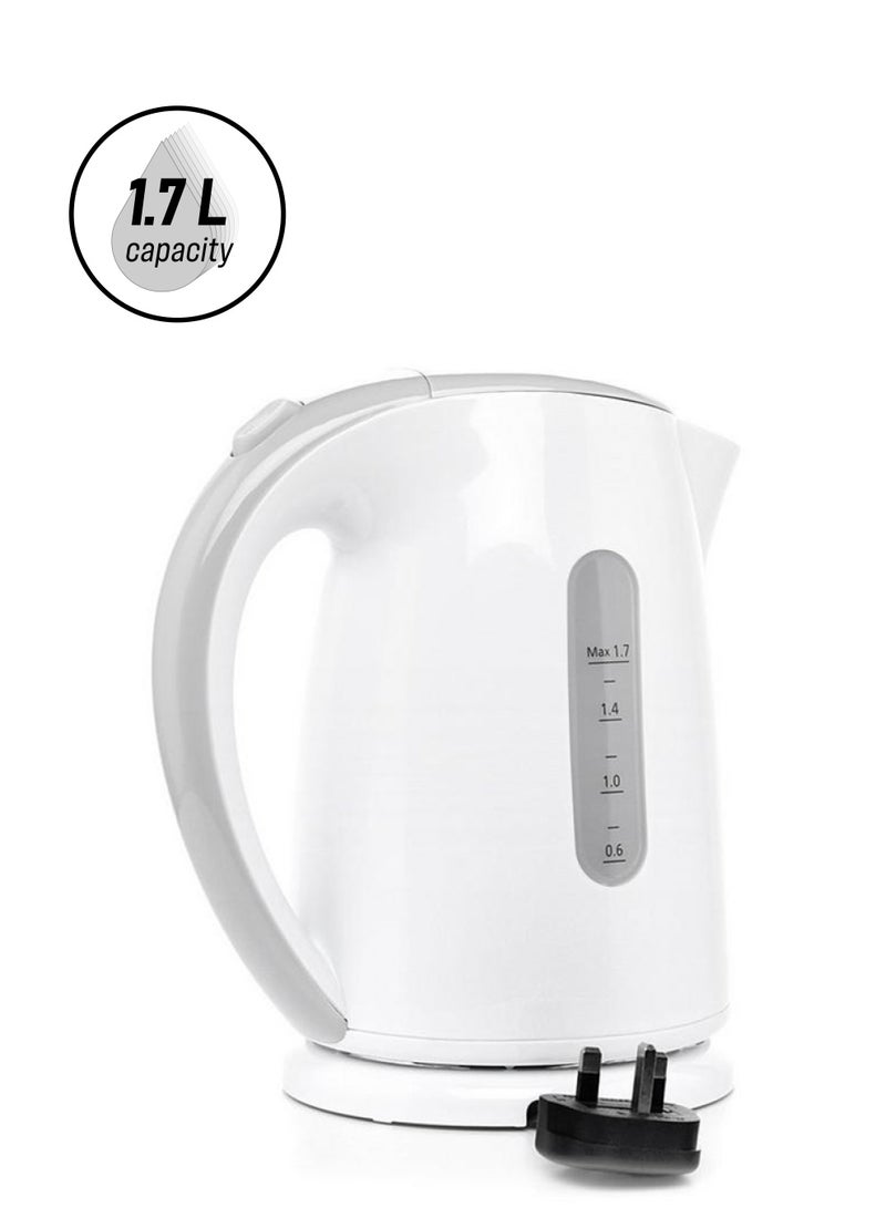 باناسونيك غلاية كهربائية صغيرة الحجم 1.7 L 2200 W NC-GK1W رمادي / أبيض - Image 1