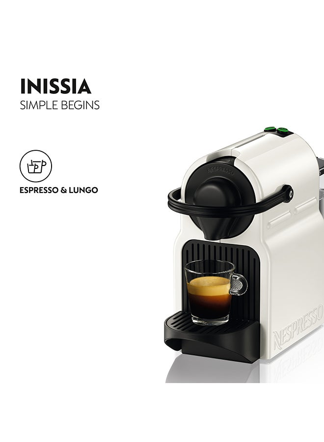 نسبرسو ماكينة صنع قهوة إنيسيا سعة 0.7 لتراً 0.7 L 1260 W C40-ME-WH-NE4 أبيض/كريمي  - Image 3