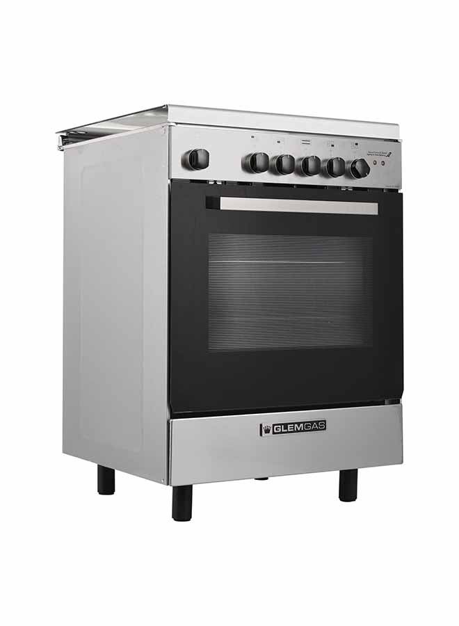 جليم موقد غاز للطهي 4 شعلات بقاعدة سهلة التثبيت AL669EI أسود/ فضي - Image 4