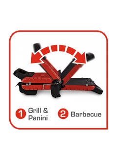 Ultracompact Grill, Comfort with Barbecue Position and Adjustable Thermostat, for indoor grilling 1700 W GC302528 Red - pnsku/N12839724A/45/_/1738743627/9c1a2c58-a563-4a0a-a737-ef62b22db9f0