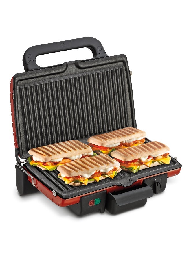 تيفال شواية فائقة الصغر، مريحة مع وضع الشواء وثرموستات قابل للتعديل، للشواء الداخلي - Image 4