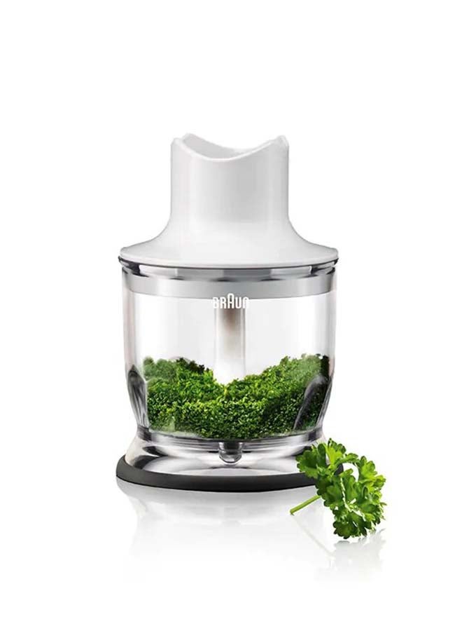 براون خلاط يدوي, مالتي كويك 3, سرعتان, كوب سعة 0.6  لتر, مفرمه0.350  لتر, خافق من الفولاذ المقاوم للصدأ MQ3025 أبيض - Image 5