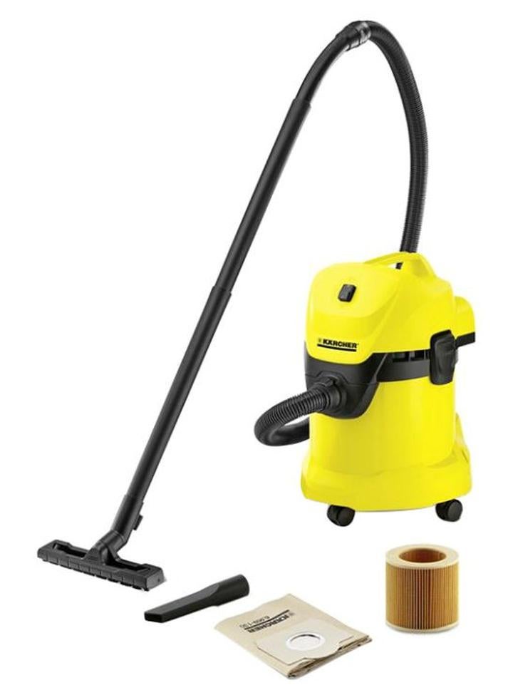 KARCHER Wd 3 Multi-Purpose Vacuum Cleaner 17L 17 L 1000 W WD_3_Premium Yellow/Black - Image 1