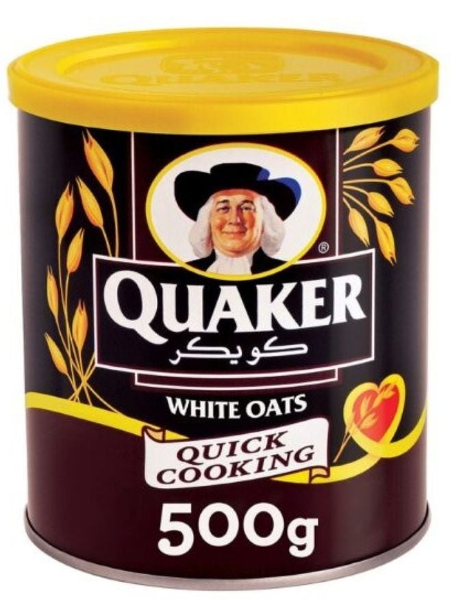 Quaker Quick Cooking Oats Tin 500grams  - Image 1
