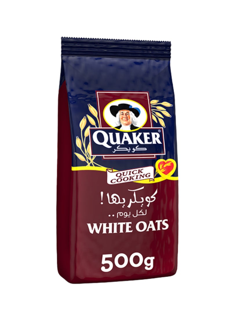 كويكر عبوة كويكر شوفان أبيض سريع الطهي 500جرام - Image 1
