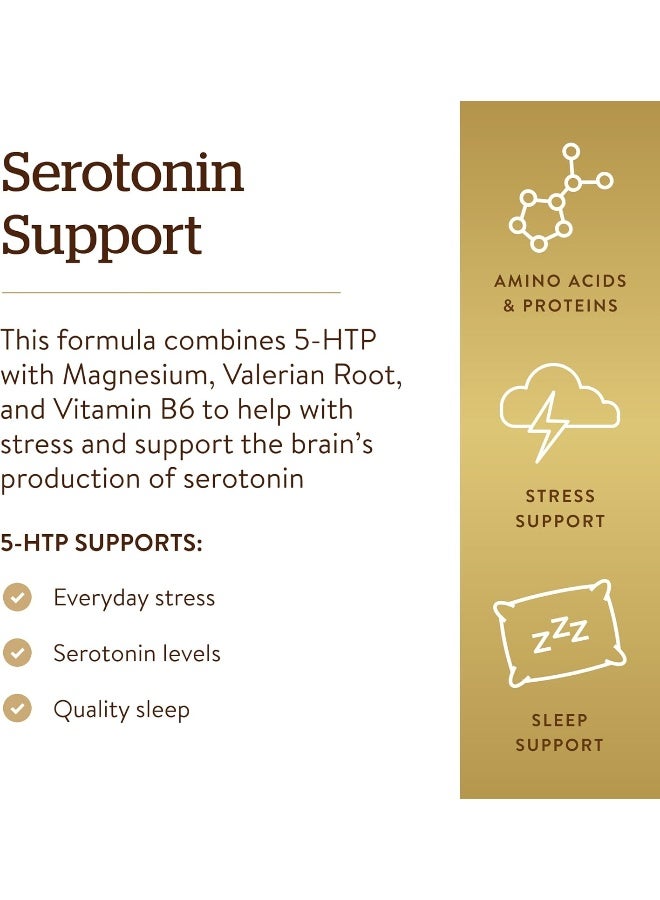Solgar 5-HTP Dietary Supplement - 90 Vegetable Capsules - Image 4