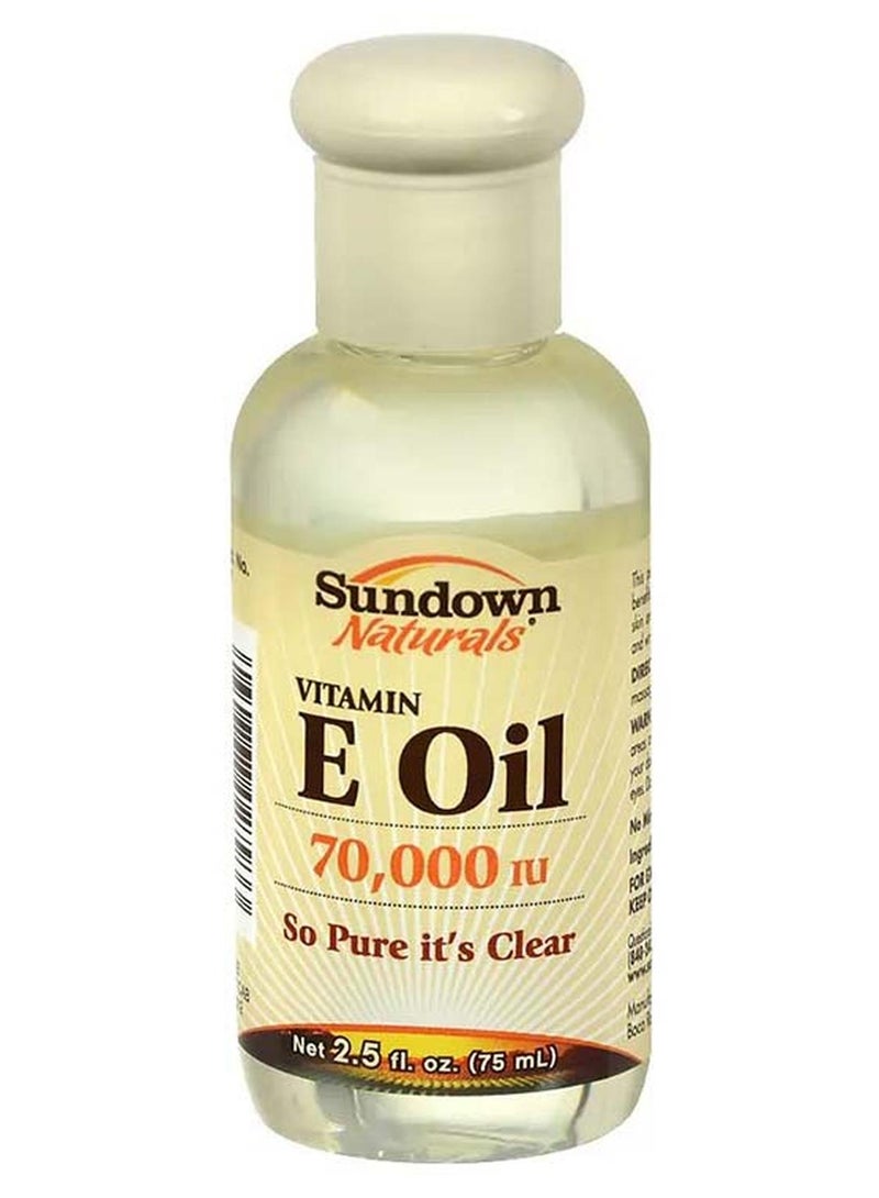 sundown Naturals Vitamin E Oil 75ml - Image 1