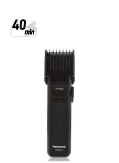 Men'S BeardHair Trimmer,12 Cutting Lengths, 8 Hours Full Charge,40 Min Use, Made In Japan Rechargeable Stainless Steel Blade, Er2031 Black