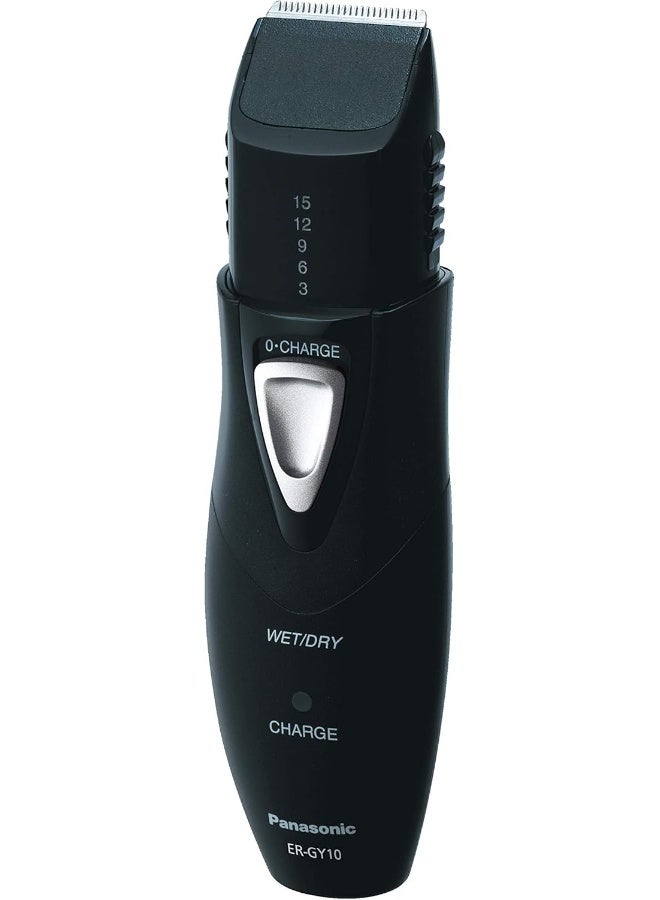 Panasonic 6-In-1 Men'S Body Grooming Kit Rechargeable Er-Gy10K Black  - Image 2