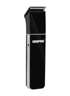 GEEPAS 3-In-1 Rechargeable Hair, Beard Trimmer, Cordless, 8 Hours Charging, Use For 60 Minutes, Changeable Heads, Hair Clipper, Nose Trimmer Attachments, Lightweight And Portable Design Black  - Image 2