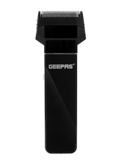 GEEPAS 3-In-1 Rechargeable Hair, Beard Trimmer, Cordless, 8 Hours Charging, Use For 60 Minutes, Changeable Heads, Hair Clipper, Nose Trimmer Attachments, Lightweight And Portable Design Black  - Image 3