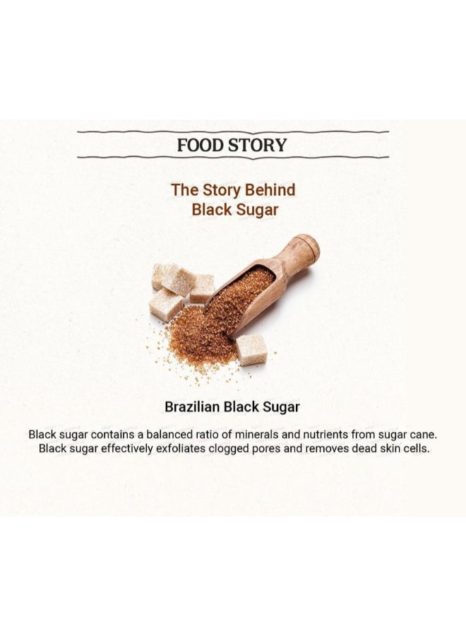 Skinfood - Black Sugar Mask Wash Off Exfoliator 120.0grams - Image 1