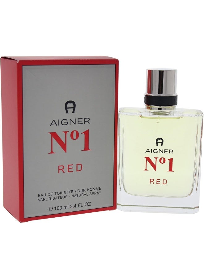 AIGNER Number One Red EDT 100ml - Image 3