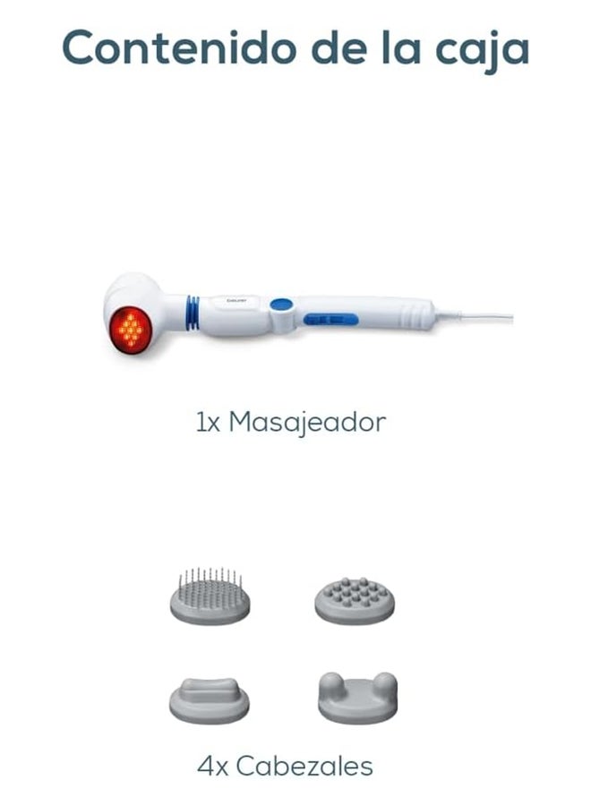 Beurer Infrared Massager With Rotating Head, Mg40  - Image 3
