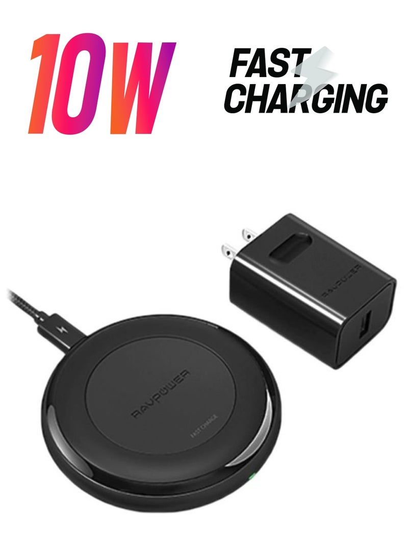 RAVPOWER Wireless Charging Pad Black  - Image 1