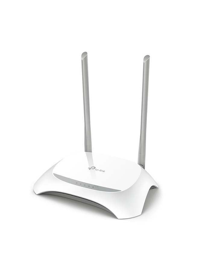TP-LINK TL-WR840N 300Mbps Wireless N WiFi Router, 2.4GHz Single Band, 2 Fixed Antennas, 4 LAN + 1 WAN 10/100Mbps Ports, Multiple Modes (Router/Access Point/Range Extender/WISP), Supports WPA/WPA2 Security, Guest Network, Parental Controls, TP-Link Tether App, Ideal for Home or Small Office Use White - Image 5