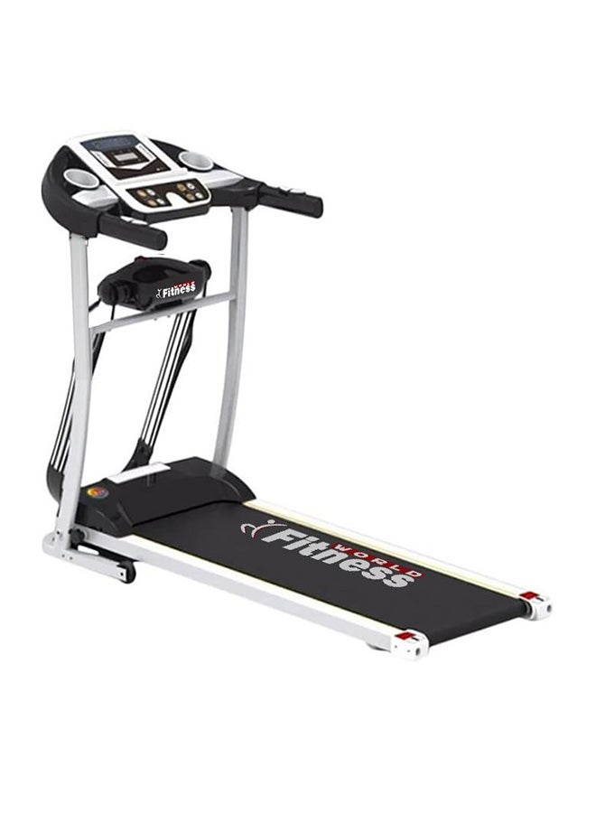 An electric treadmill developed by that holds a weight of up to 100 kg, a 1-horsepower home treadmill with a massage device. ‎144 x 67 x 36cm ‎144 x 67 x 36cm - pnsku/N12901581A/45/_/1711909685/6c55f22b-2caf-4b55-b69b-a72e3a0d12ab