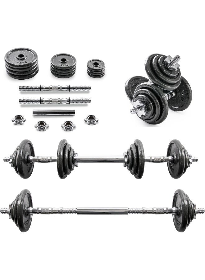 Fitness World Integrated Dumbbell Kit 20kg  - Image 1