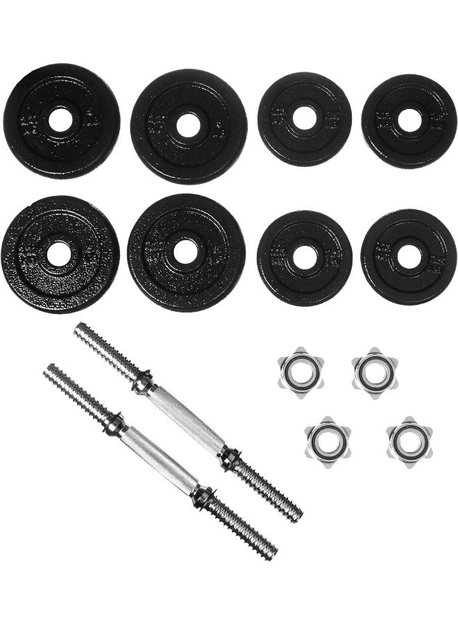 Fitness World Integrated Dumbbell Kit 20kg  - Image 3