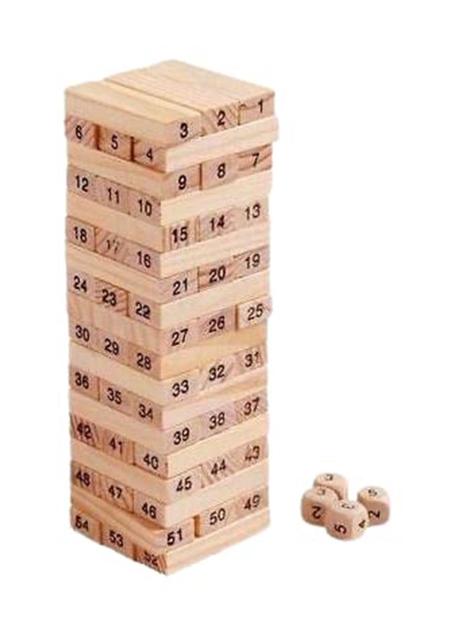 الأسطورة طقم جانغا من خشب الزان مكون من 54 قطعة 5+ سنوات - Image 2