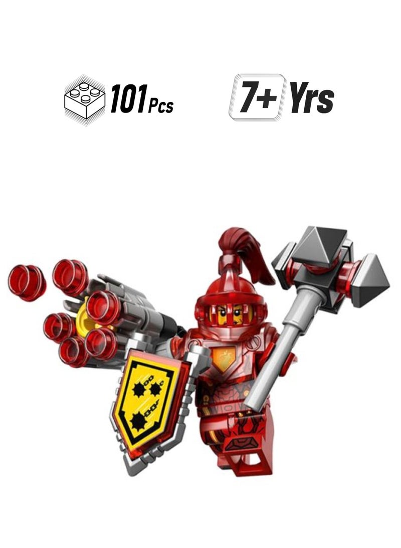 ليغو طقم مكون من 101 قطعة من لعبة تكوبن الهياكل نيكسو نايتس ألتيميت ماسي 70331 70331 101 7 سنوات + - Image 1