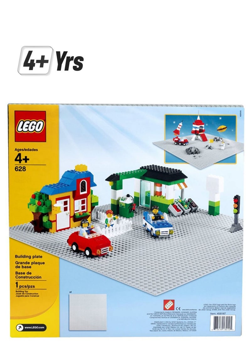 ليغو لوح بناء مكعبات يتضمن 628 قطعة تركيب 628 1 أكبر من 4 سنوات - Image 1