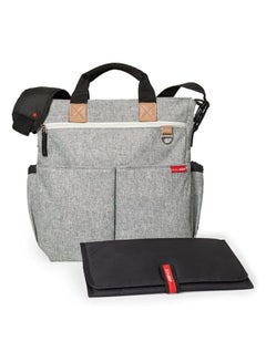 Skip Hop Duo Signature Diaper Bag - Grey Melange  - Image 2