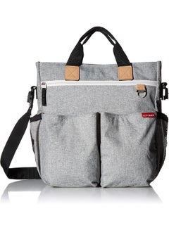 Skip Hop Duo Signature Diaper Bag - Grey Melange  - Image 5