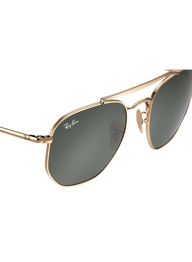 Ray-Ban Men's Marshal Hexagon Sunglasses - RB3648 001 54 - Lens Size: 54 mm - Gold/Arista - Image 4
