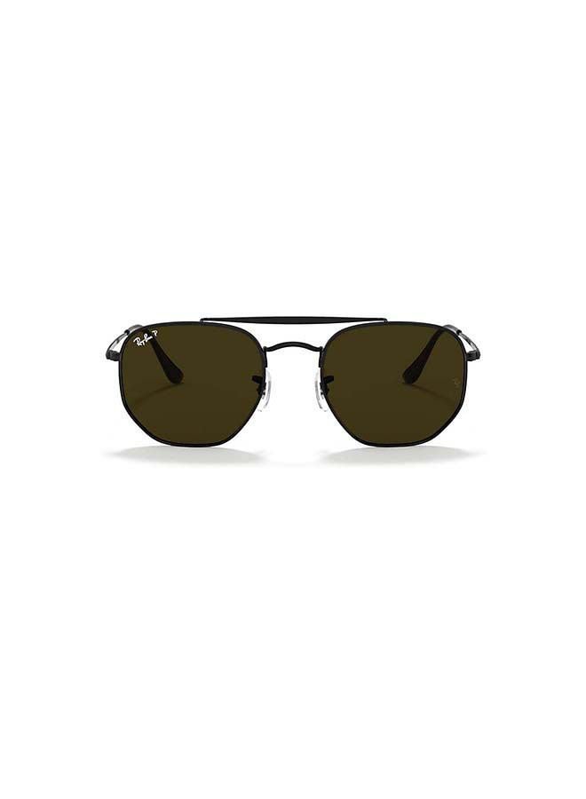 Ray-Ban Marshal Square Sunglasses - RB3648 002/58 54 - Lens Size: 54 mm - Black - Image 1