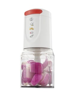 ALSAIF-ELEC Stainless Vegetables Chopper 450 W 450 W S7611 White/Red  - Image 3