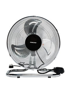 نيكاي مروحة كهربائية 3 في 1 بقاعدة مقاس 16 بوصة 45 W NIF1708A أسود/فضي  - Image 2