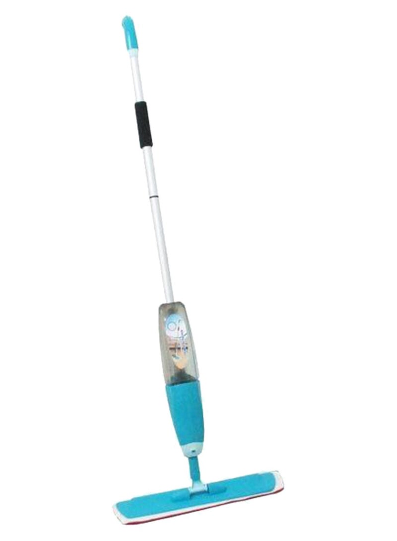 Spray Mop And Mop Pad Blue/Silver - Image 1