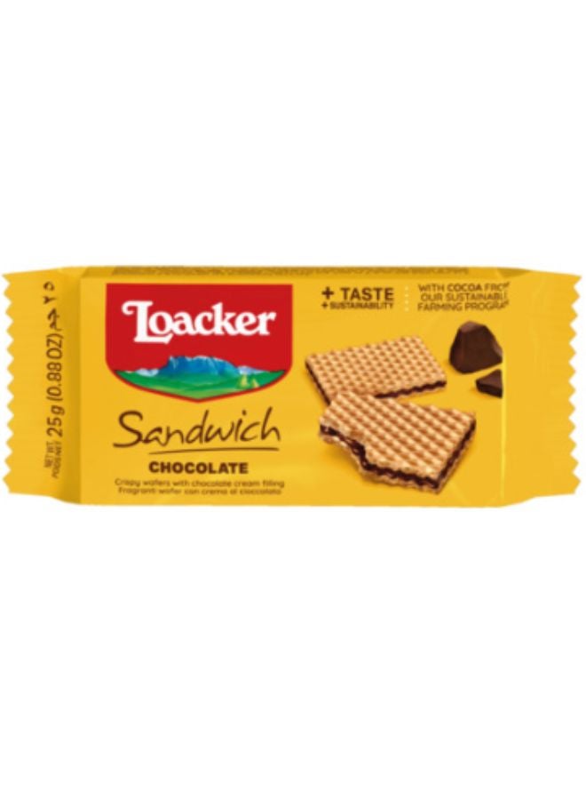 Loacker Sandwich Chocolate 25grams