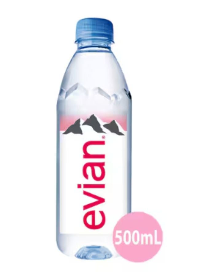إيفيان مياه معدنية طبيعة من فرنسا 500ملليلتر - Image 2