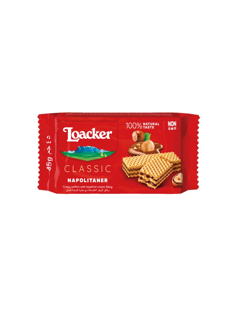 Loacker Minis Napolitaner Waffer 45grams - Image 1