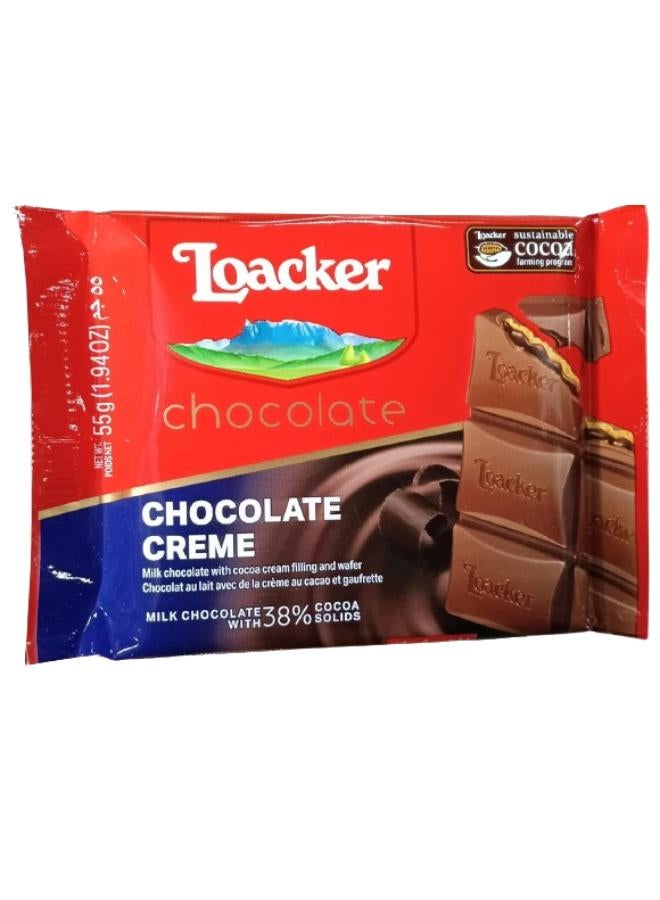 Loacker Chocolate Bar Kakao 55grams